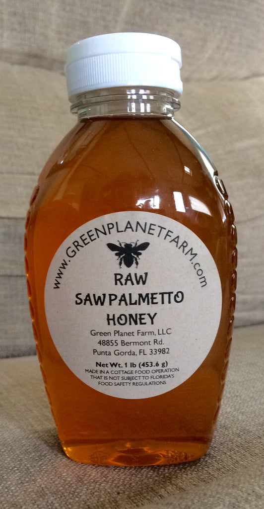 Raw Saw Palmetto Honey - 1lb